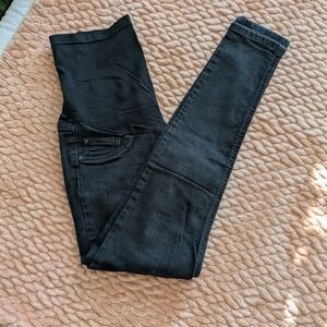 Indigo blue Maternity Black Jeans Size M